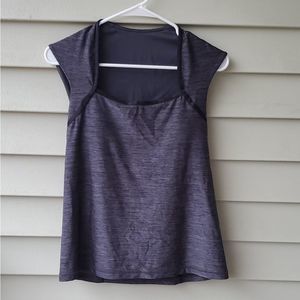 Lululemon dark heat top dark heat Cap Sleeve  top